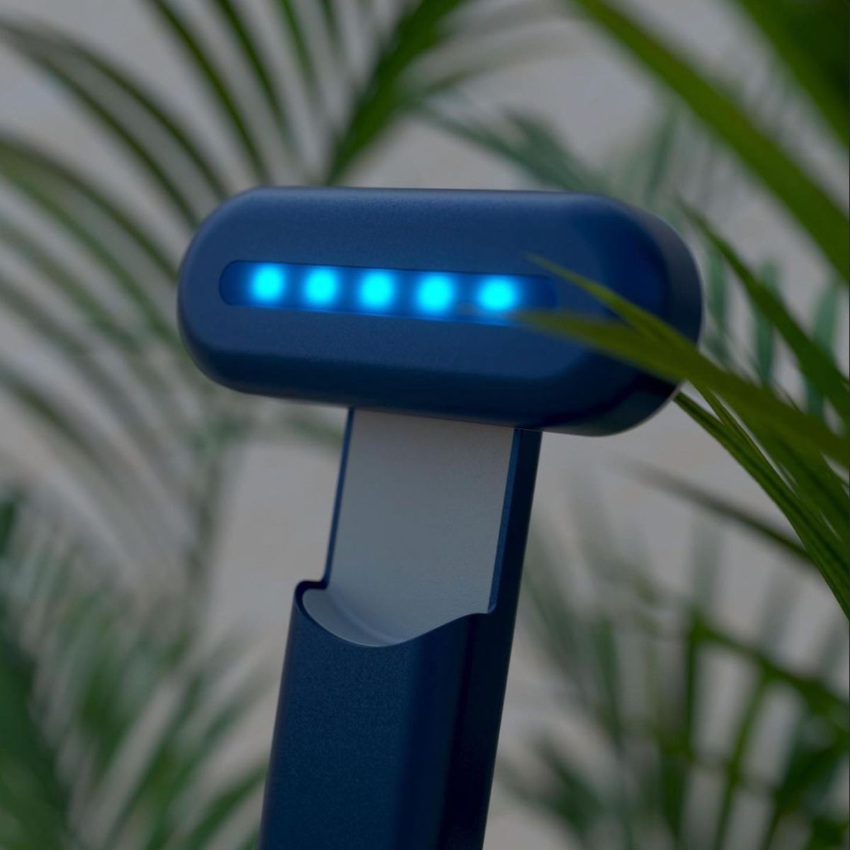 An image of a blue light therapy device