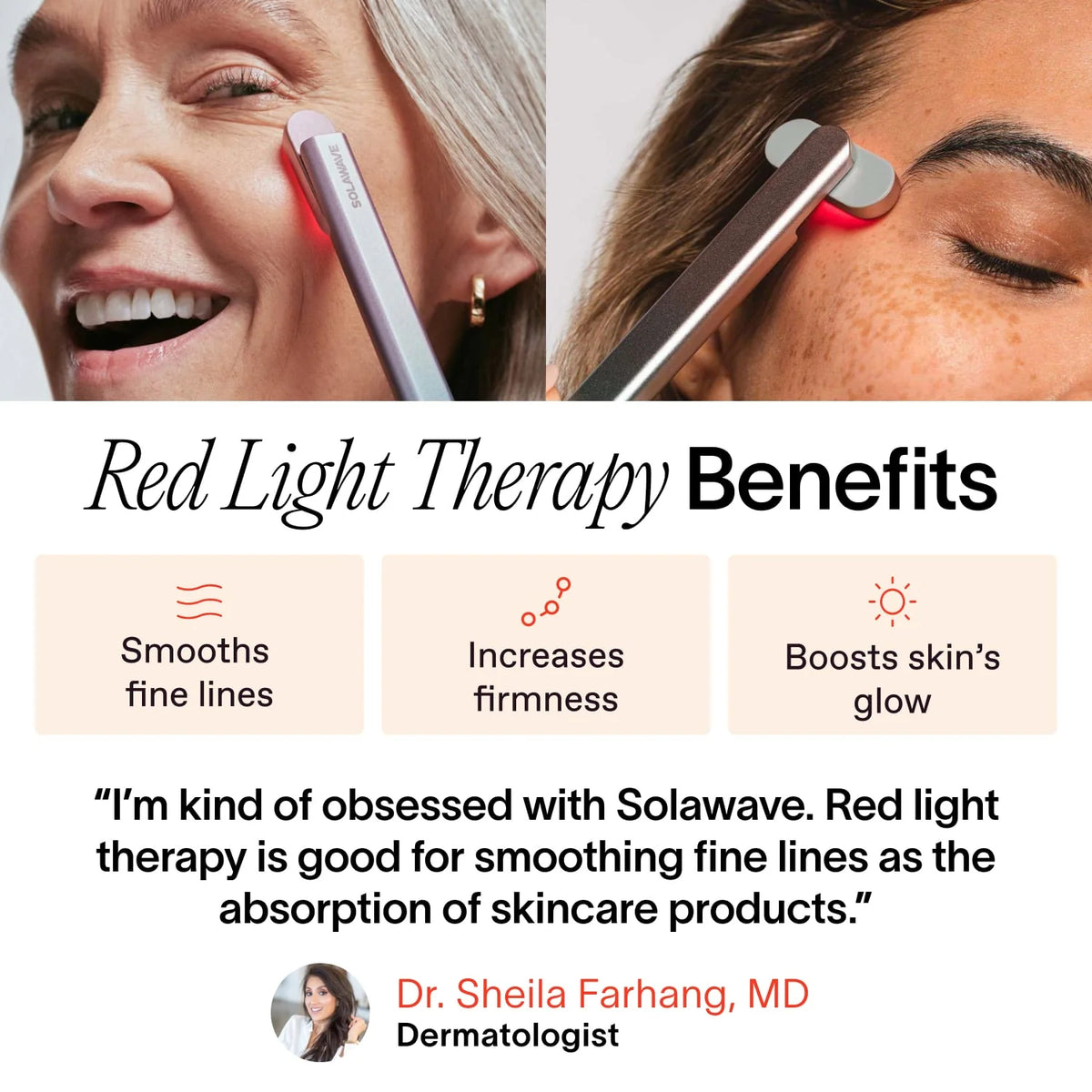 An image of red light therapy benefits