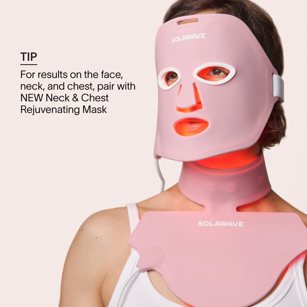 red light therapy face mask