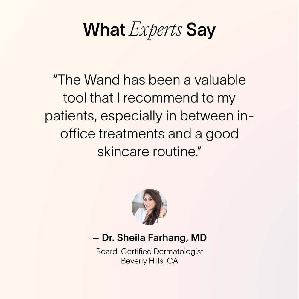 A doctors amazing review of the Solawave red light therapy wand || Rose Gold